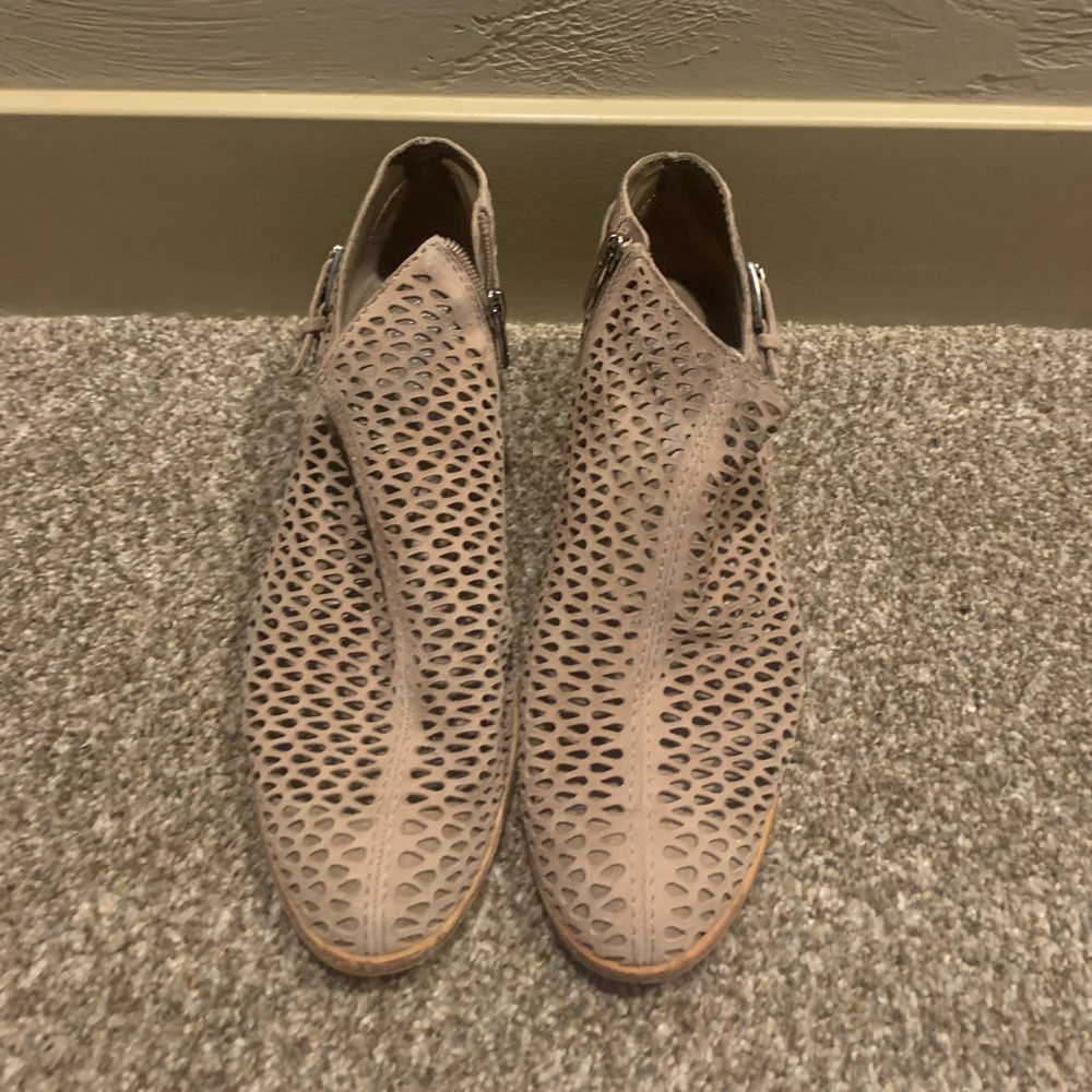 Vince Camuto Laser cut boots